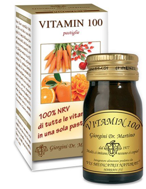 VITAMIN 100 60 PASTIGLIE - Farmacia Murachelli Di Putelli dr. Giovanni