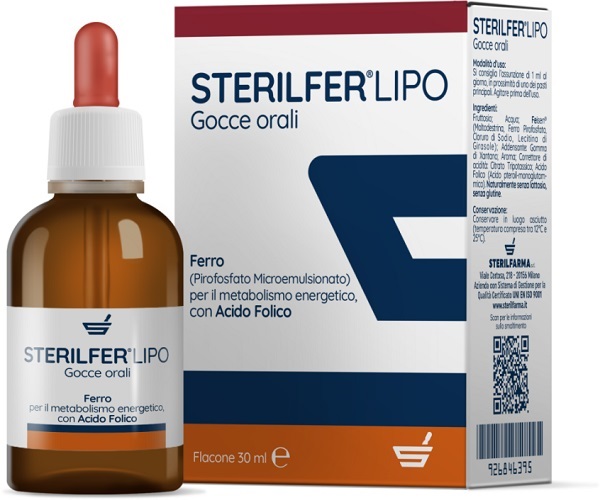 STERILFER LIPO GOCCE 30 ML - Farmacia Murachelli Di Putelli dr. Giovanni