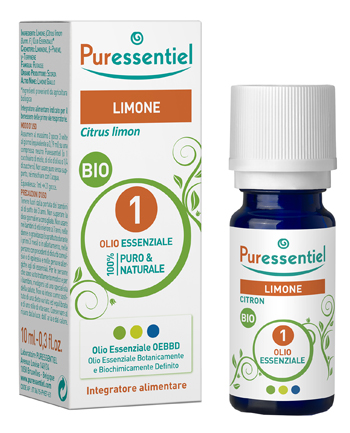 PURESSENTIEL LIMONE OLIO ESSENZIALE BIO 10 ML - Farmacia Murachelli Di Putelli dr. Giovanni