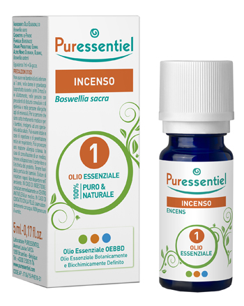 PURESSENTIEL INCENSO OLIO ESSENZIALE 5 ML - Farmacia Murachelli Di Putelli dr. Giovanni