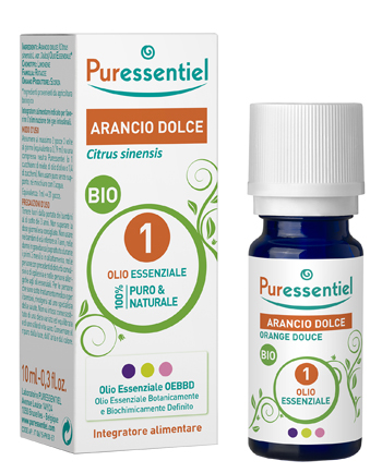 PURESSENTIEL ARANCIO DOLCE OLIO ESSENZIALE BIO 10 ML - Farmacia Murachelli Di Putelli dr. Giovanni
