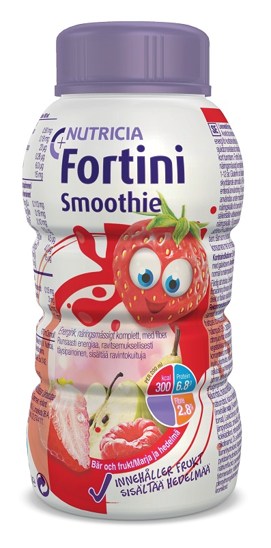 FORTINI SMOOTHIE MULTI FIBRE GUSTO FRUTTI ROSSI 200 ML - Farmacia Murachelli Di Putelli dr. Giovanni