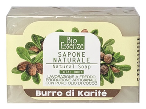 BIO ESSENZE SAPONE NATURALE BURRO DI KARITE' 100 G - Farmacia Murachelli Di Putelli dr. Giovanni