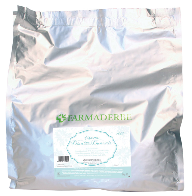 TISANA 4 DIURETICA/DRENANTE 1 KG - Farmacia Murachelli Di Putelli dr. Giovanni