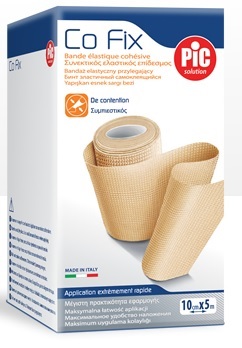 BENDA ELASTICA PIC CO FIX AUTOADESIVA 8X5CM MEDIUM - Farmacia Murachelli Di Putelli dr. Giovanni