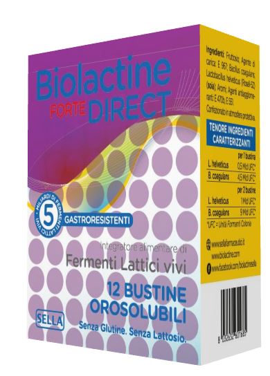 BIOLACTINE FORTE DIRECT 12 BUSTINE - Farmacia Murachelli Di Putelli dr. Giovanni