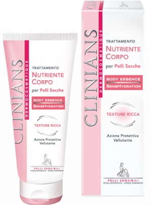 CLINIANS DERMOCOSMETIQUE TRATTAMENTO NUTRIENTE CORPO 200 ML - Farmacia Murachelli Di Putelli dr. Giovanni
