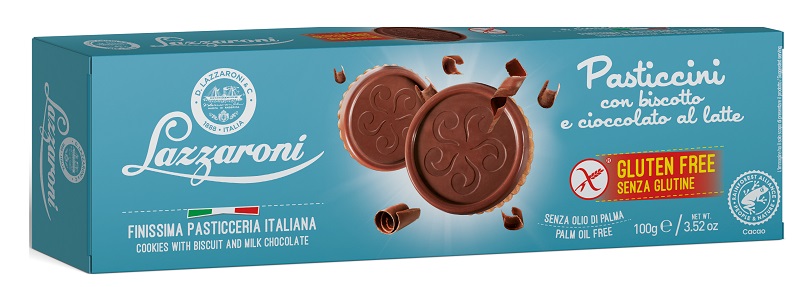 PASTICCINI BISCOTTO/CIOCCOLATO AL LATTE 100 G - Farmacia Murachelli Di Putelli dr. Giovanni