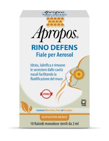 APROPOS RINO DEFENS 10 FIALE PER AEROSOL 2 ML - Farmacia Murachelli Di Putelli dr. Giovanni
