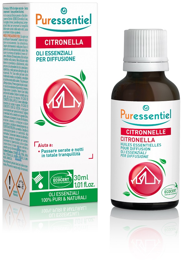 MISCELA CITRONELLA PER DIFFUSIONE 30 ML ECOCERT - Farmacia Murachelli Di Putelli dr. Giovanni