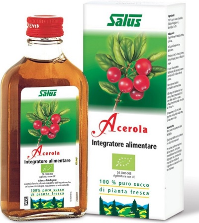 ACEROLA SUCCO 200 ML BIO - Farmacia Murachelli Di Putelli dr. Giovanni
