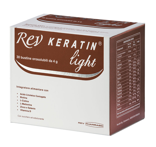REV KERATIN LIGHT 30 BUSTE 120 G - Farmacia Murachelli Di Putelli dr. Giovanni
