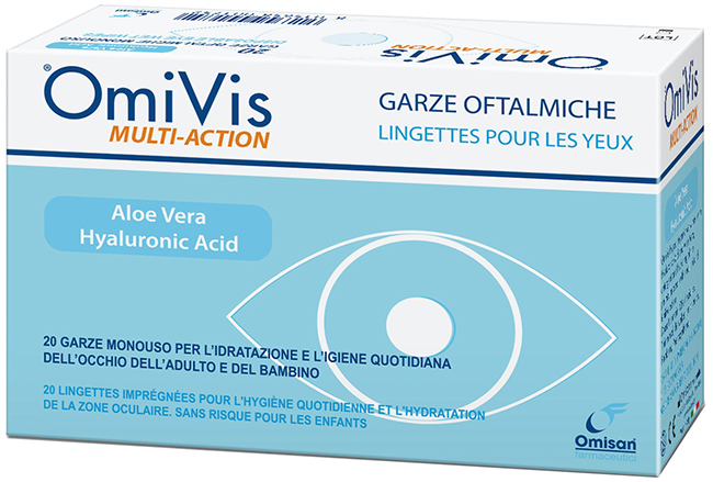 GARZE OFTALMICHE OMIVIS 20 PEZZI - Farmacia Murachelli Di Putelli dr. Giovanni