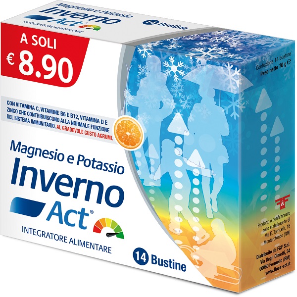 MAGNESIO E POTASSIO INVERNO ACT 14 BUSTINE - Farmacia Murachelli Di Putelli dr. Giovanni