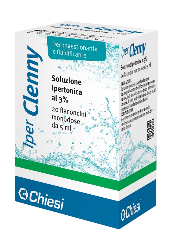 IPER CLENNY SOLUZIONE IPERTONICA MONODOSE 20 FLACONI 2 ML - Farmacia Murachelli Di Putelli dr. Giovanni