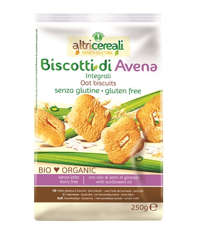 ALTRICEREALI BISCOTTI ALL'AVENA INTEGRALI 250 G - Farmacia Murachelli Di Putelli dr. Giovanni