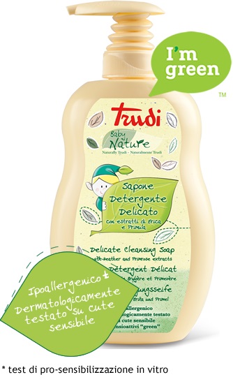 TRUDI BABY NATURE SAPONE DETERGENTE DELICATO 400 ML - Farmacia Murachelli Di Putelli dr. Giovanni