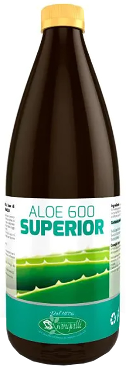 ALOE 600 SUPERIOR PURO SUCCO 1000 ML - Farmacia Murachelli Di Putelli dr. Giovanni
