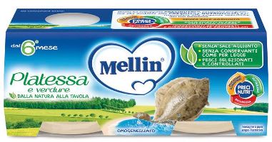 MELLIN OMOGENEIZZATO PLATESSA 2X80 G - Farmacia Murachelli Di Putelli dr. Giovanni