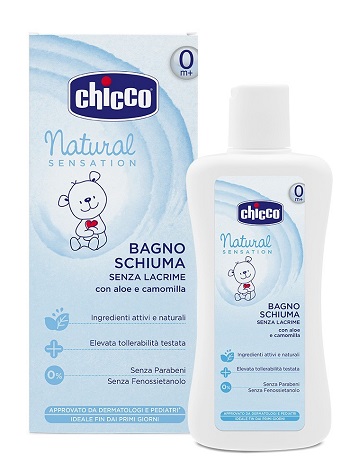 CHICCO BAGNOSCHIUMA NATURAL SENSATION 500 ML - Farmacia Murachelli Di Putelli dr. Giovanni