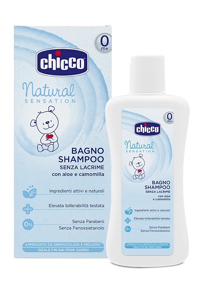 CHICCO BAGNO SHAMPOO NATURAL SENSATION 200 ML - Farmacia Murachelli Di Putelli dr. Giovanni