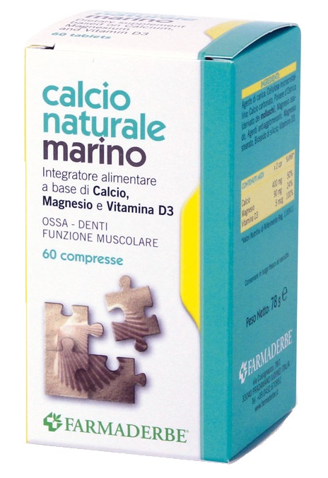 SALCIO NATURALE MARINO 60 COMPRESSE - Farmacia Murachelli Di Putelli dr. Giovanni
