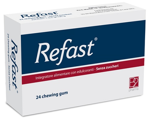 REFAST 24 CHEWING GUM SENZA ZUCCHERO - Farmacia Murachelli Di Putelli dr. Giovanni