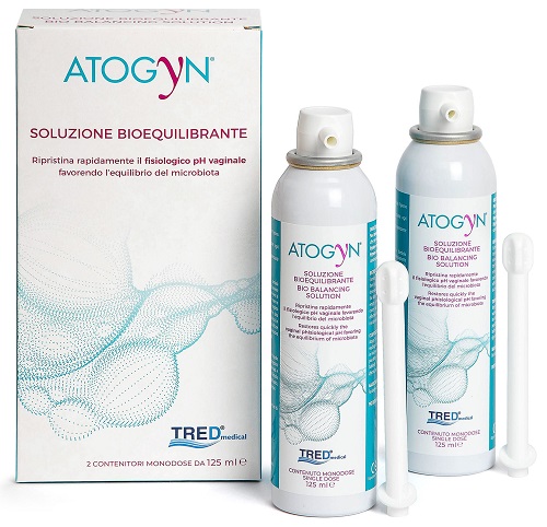 ATOGYN DISPOSITIVO IGIENE VAGINALE E RIPRISTINO PH FISIOLOGICO BAG ON VALVE 2 PEZZI DA 125ML - Farmacia Murachelli Di Putelli dr. Giovanni