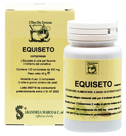 EQUISETO 400 MACERATO GLICERICO 100  COMPRESSE - Farmacia Murachelli Di Putelli dr. Giovanni