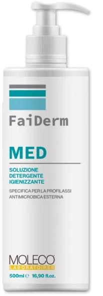 FAIDERM MED DETERGENTE IGIENIZZANTE 500 ML - Farmacia Murachelli Di Putelli dr. Giovanni