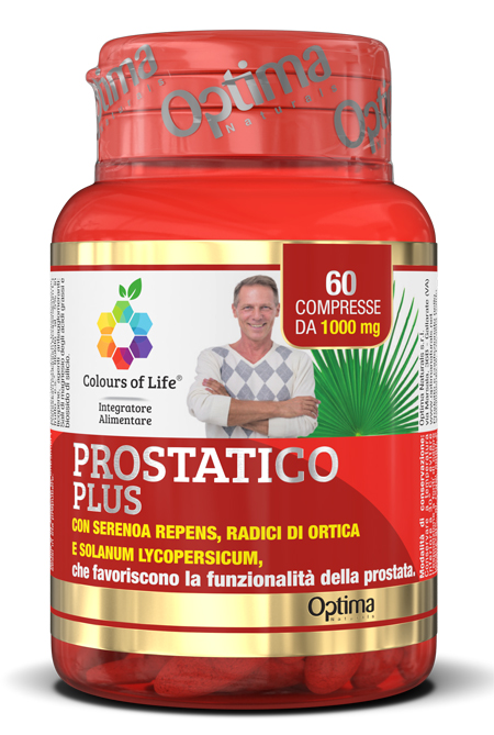 COLOURS OF LIFE PROSTATICO PLUS 60 COMPRESSE 1000 MG - Farmacia Murachelli Di Putelli dr. Giovanni