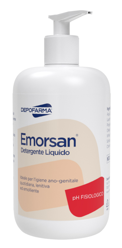 EMORSAN DETERGENTE LIQUIDO IGIENE ANO-GENITALE PH FISIOLOGICO 500 ML - Farmacia Murachelli Di Putelli dr. Giovanni