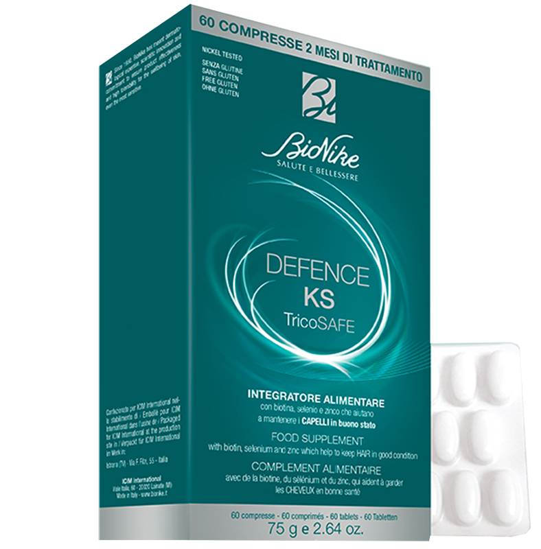 DEFENCE KS TRICOSAFE 36 COMPRESSE - Farmacia Murachelli Di Putelli dr. Giovanni