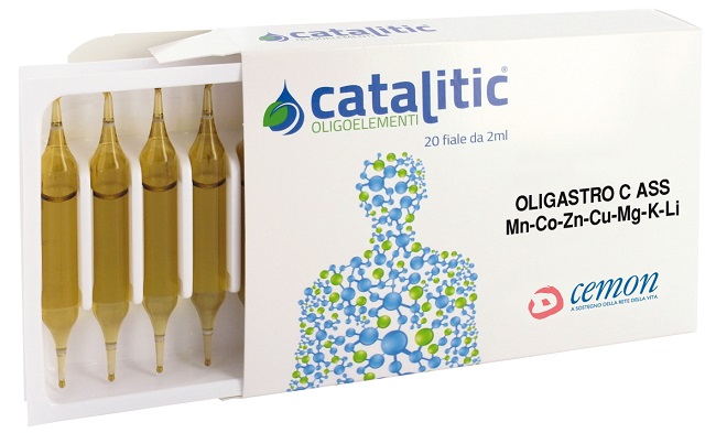 CATALITIC OLIGOELEMENTI OLIGATRO MN-CO-ZN-CU-MG-K-LI 20 AMPOLLE - Farmacia Murachelli Di Putelli dr. Giovanni