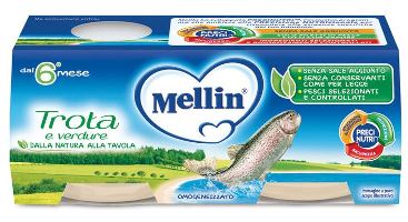 MELLIN OMOGENEIZZATO TROTA 2 X 80 G - Farmacia Murachelli Di Putelli dr. Giovanni