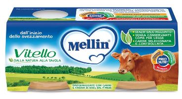 MELLIN OMOGENEIZZATO VITELLO 2 X 80 G - Farmacia Murachelli Di Putelli dr. Giovanni