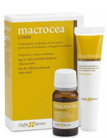 MACROCEA COMBI SOLUZIONE 5 ML + CREMA 8 ML - Farmacia Murachelli Di Putelli dr. Giovanni