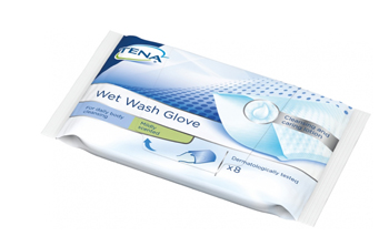 TENA WET WASH GLOVE GUANTO DETERGENTE UMIDIFICATO 8 PEZZI - Farmacia Murachelli Di Putelli dr. Giovanni