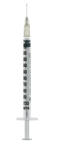 SIRINGA PER INSULINA EXTRAFINE 1ML 100 UI AGO REMOVIBILE 27 GAUGE 0,40X12 MM 1 PEZZO - Farmacia Murachelli Di Putelli dr. Giovanni