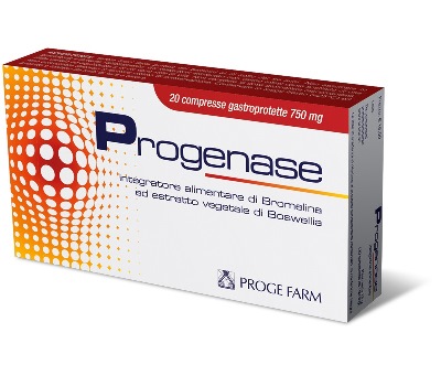 PROGENASE 20 COMPRESSE GASTROPROTETTE - Farmacia Murachelli Di Putelli dr. Giovanni