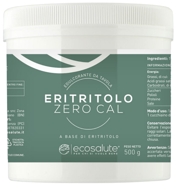 ERITRITOLO ZERO CAL 500 G - Farmacia Murachelli Di Putelli dr. Giovanni