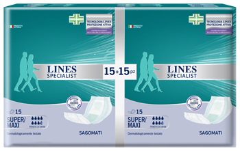 LINES SPECIALIST SAGOMATO MAXI 30 PEZZI - Farmacia Murachelli Di Putelli dr. Giovanni