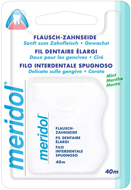 MERIDOL EXPANDED FILO INTERDENTALE 40 METRI - Farmacia Murachelli Di Putelli dr. Giovanni