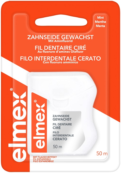 ELMEX FILO INTERDENTALE CERATO 50 METRI - Farmacia Murachelli Di Putelli dr. Giovanni