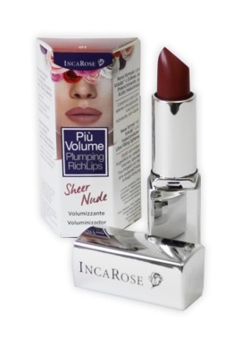 INCAROSE PIU' VOLUME PLUMPING RICHLIPS 01 SHEER NUDE - Farmacia Murachelli Di Putelli dr. Giovanni