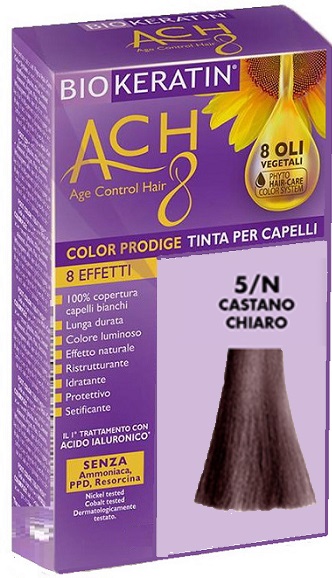 BIOKERATIN ACH8 COLOR PRODIGE 5/N CASTANO CHIARO - Farmacia Murachelli Di Putelli dr. Giovanni