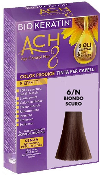 BIOKERATIN ACH8 COLOR PRODIGE 6/N BIONDO SCURO - Farmacia Murachelli Di Putelli dr. Giovanni