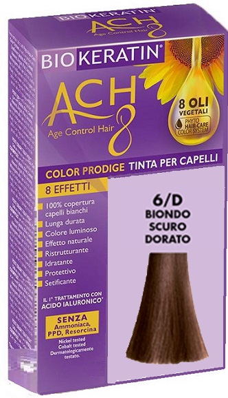 BIOKERATIN ACH8 COLOR PRODIGE 6/D BIONDO SCURO DORATO - Farmacia Murachelli Di Putelli dr. Giovanni