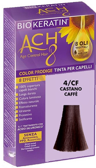 BIOKERATIN ACH8 COLOR PRODIGE 4/CF CASTANO CAFFE' - Farmacia Murachelli Di Putelli dr. Giovanni