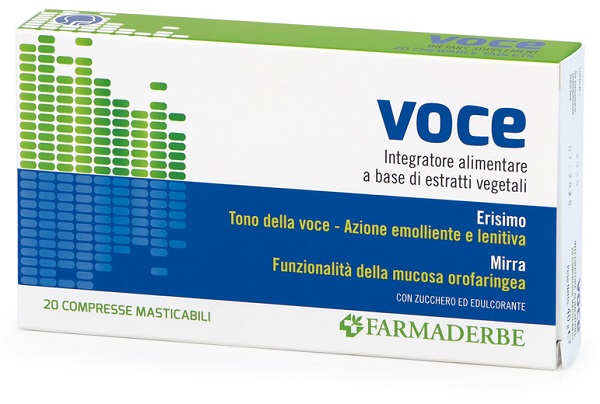 VOCE 20 COMPRESSE MASTICABILI - Farmacia Murachelli Di Putelli dr. Giovanni